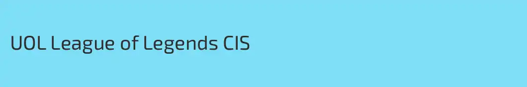 UOL League of Legends CIS